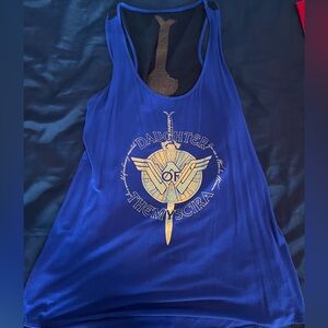 Wonder Woman Hidden Sword Illusion Tank Top